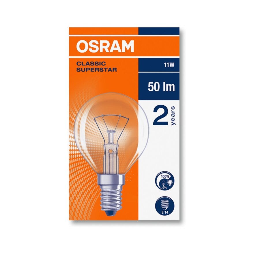 OSRAM Glødepære i Klar