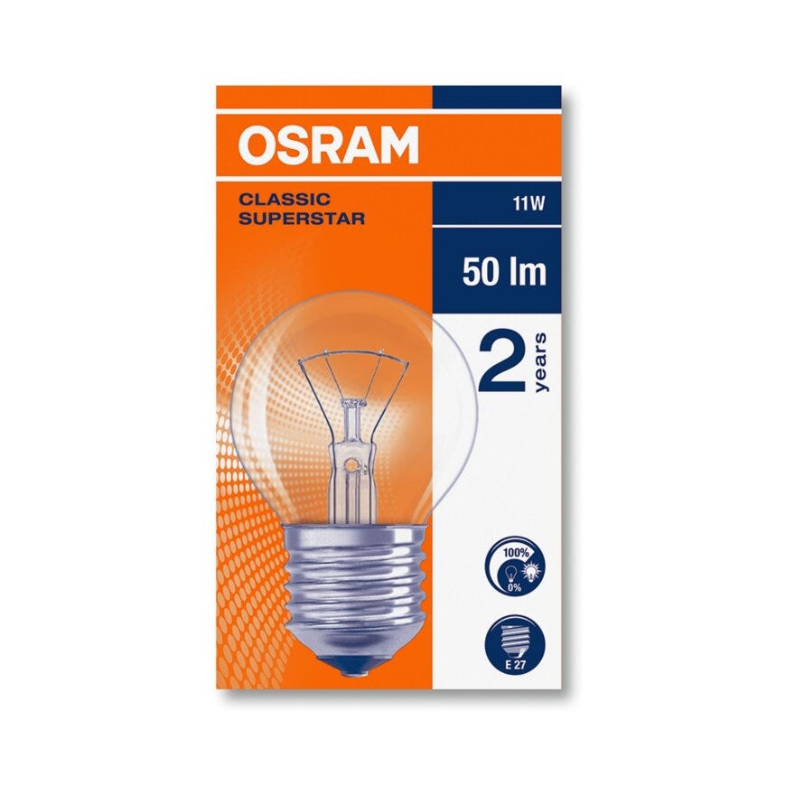 OSRAM Glødepære i Klar