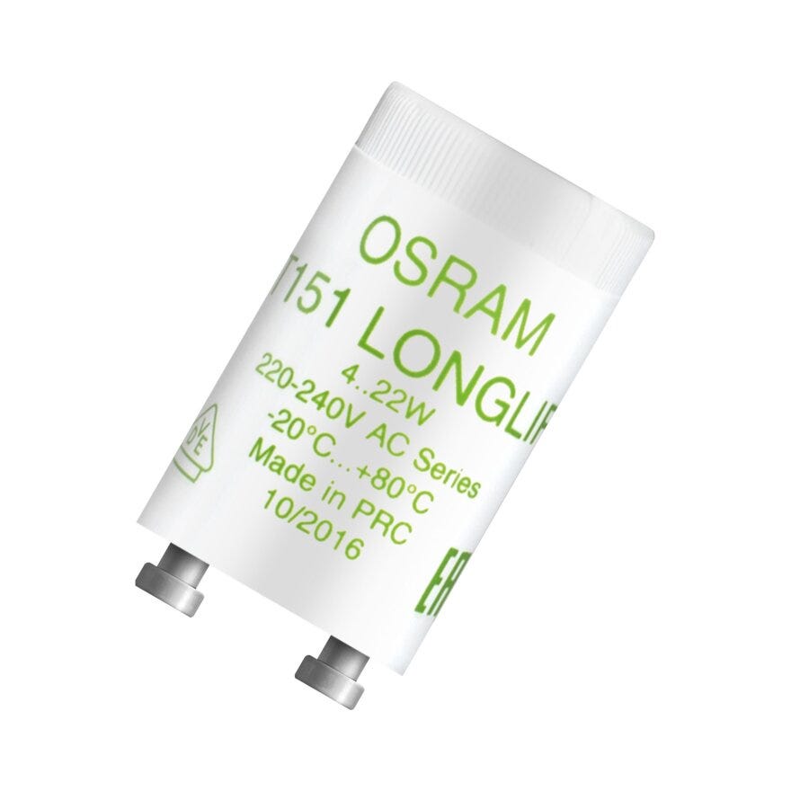 OSRAM Tenner til lysrør i Hvit