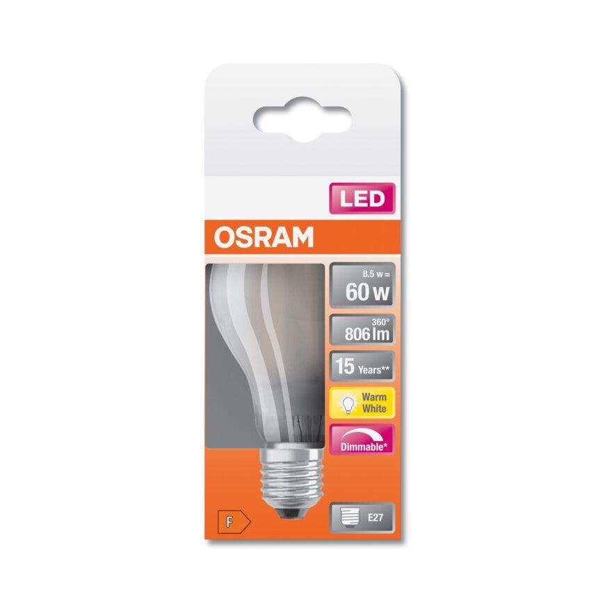OSRAM LED lyspære i Hvit