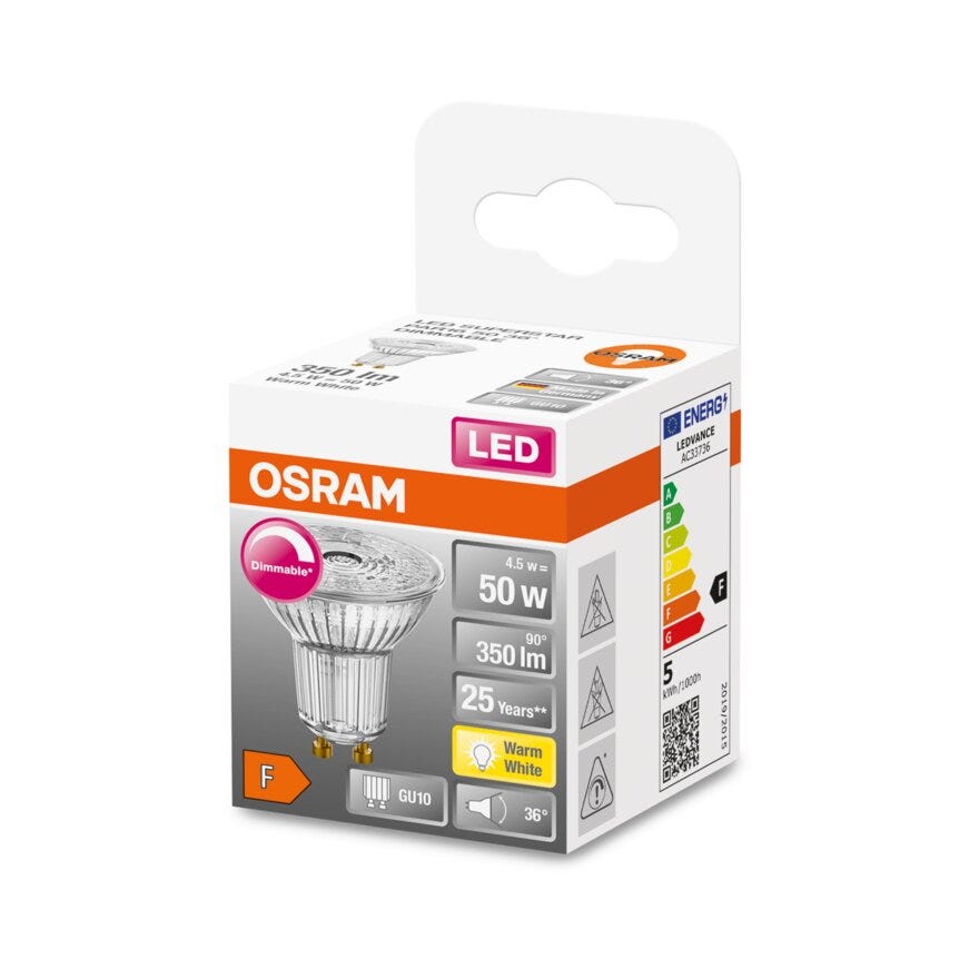 OSRAM LED lyspære i Klar