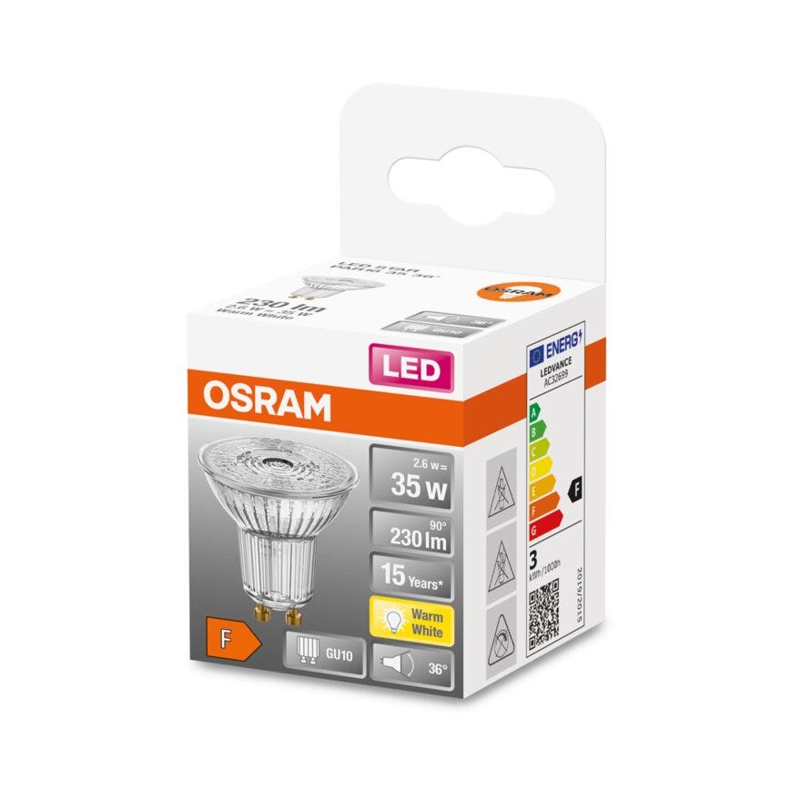 OSRAM LED lyspære i Klar