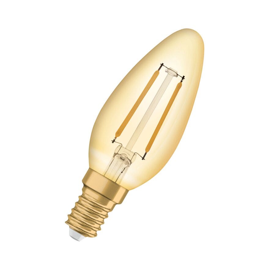 OSRAM LED lyspære i Gul