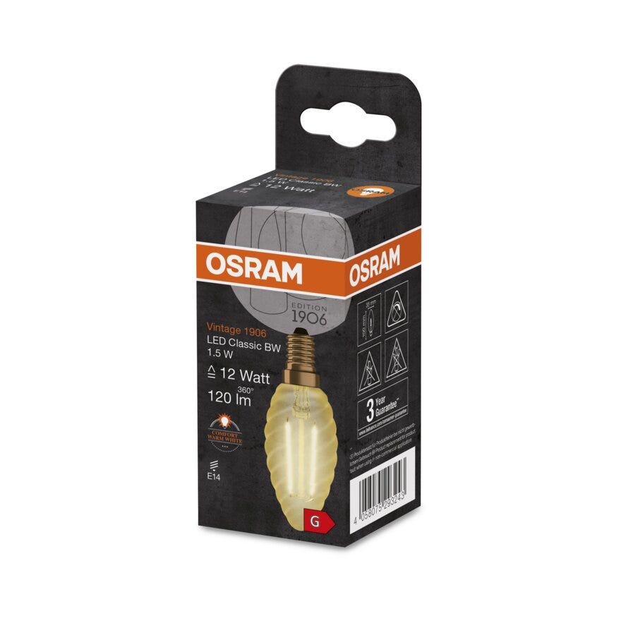 OSRAM LED lyspære i Gul
