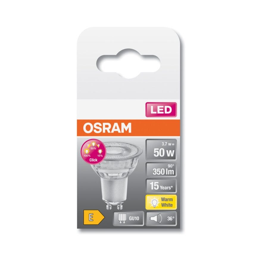 OSRAM LED lyspære i Klar