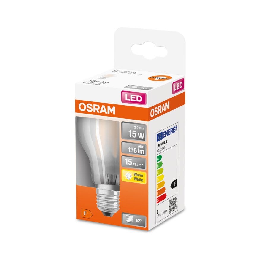 OSRAM LED lyspære i Hvit