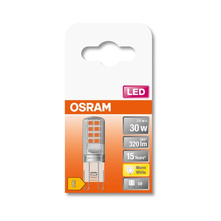 OSRAM LED lyspære i Klar