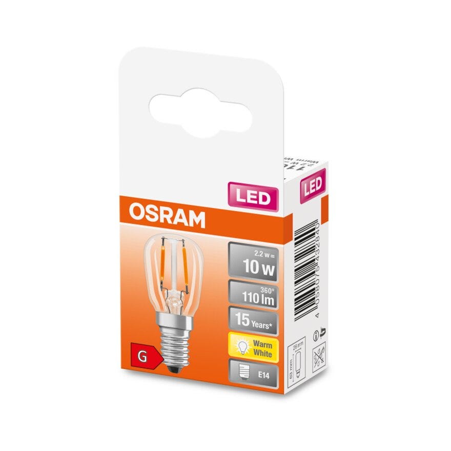 OSRAM LED lyspære i Klar
