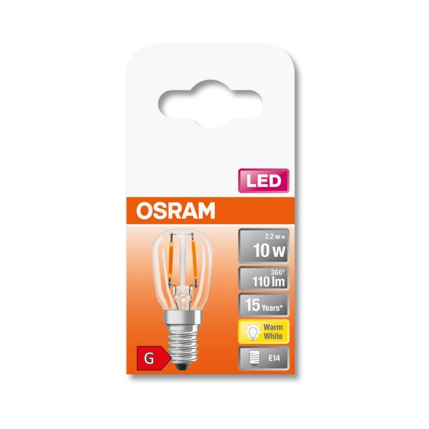 OSRAM LED lyspære i Klar