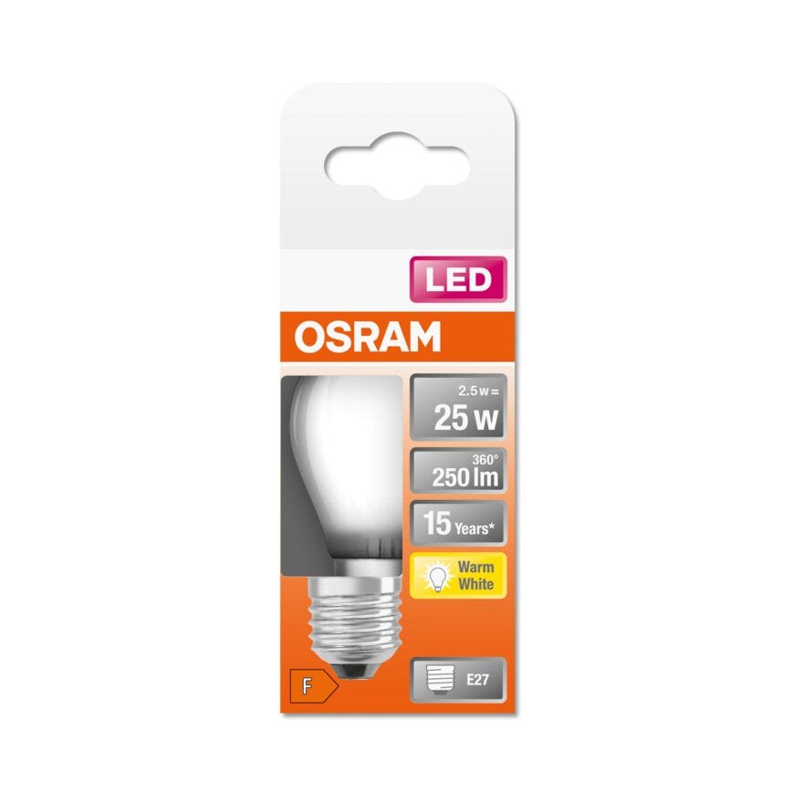 OSRAM LED lyspære i Hvit
