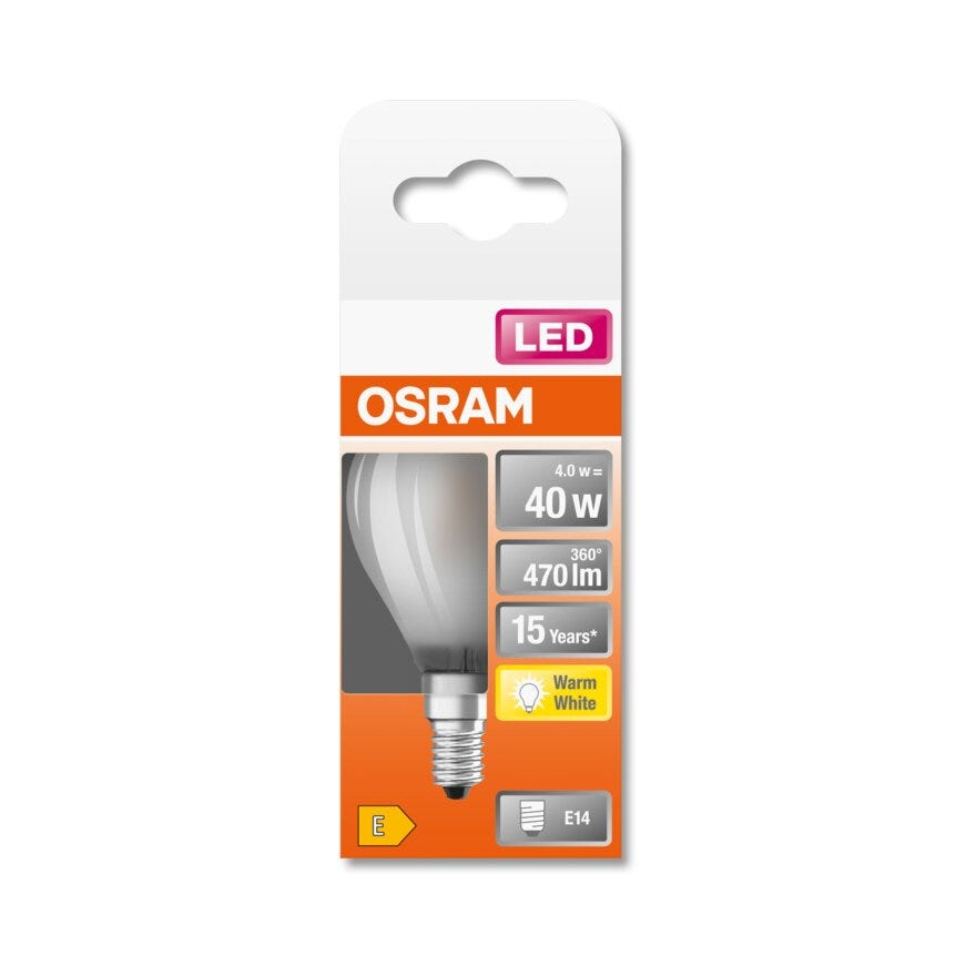 OSRAM LED lyspære i Hvit