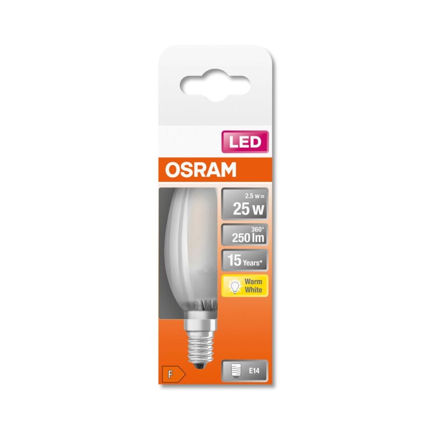 OSRAM LED lyspære i Hvit