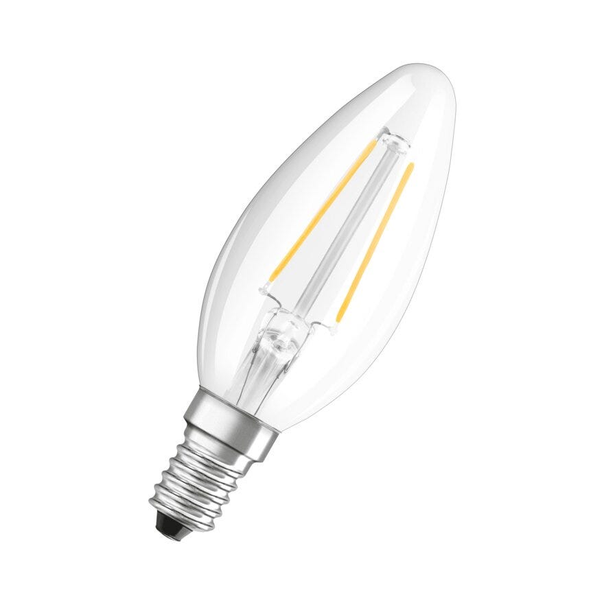 OSRAM LED lyspære i Klar