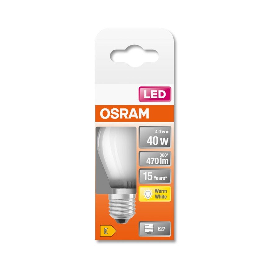 OSRAM LED lyspære i Hvit