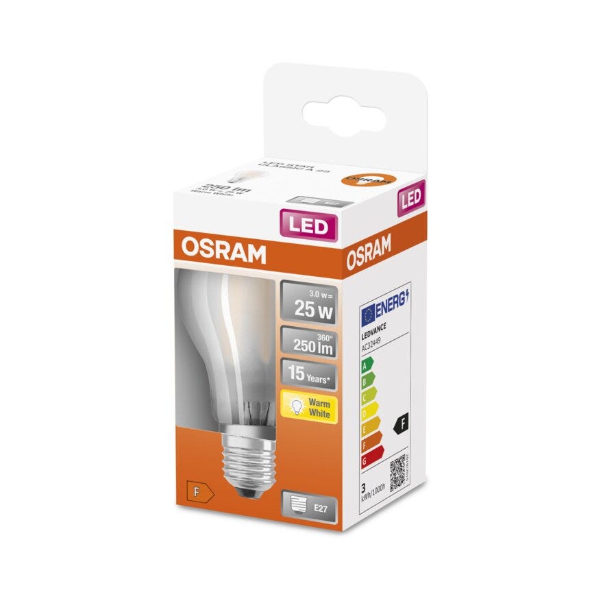 OSRAM LED lyspære i Hvit