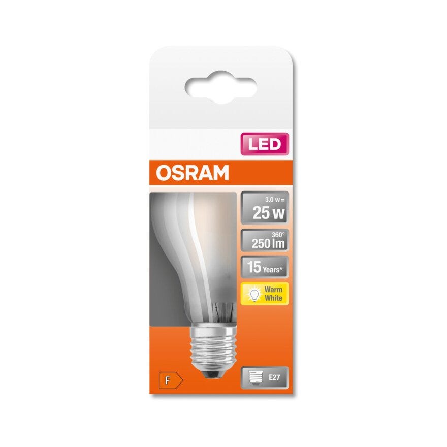 OSRAM LED lyspære i Hvit