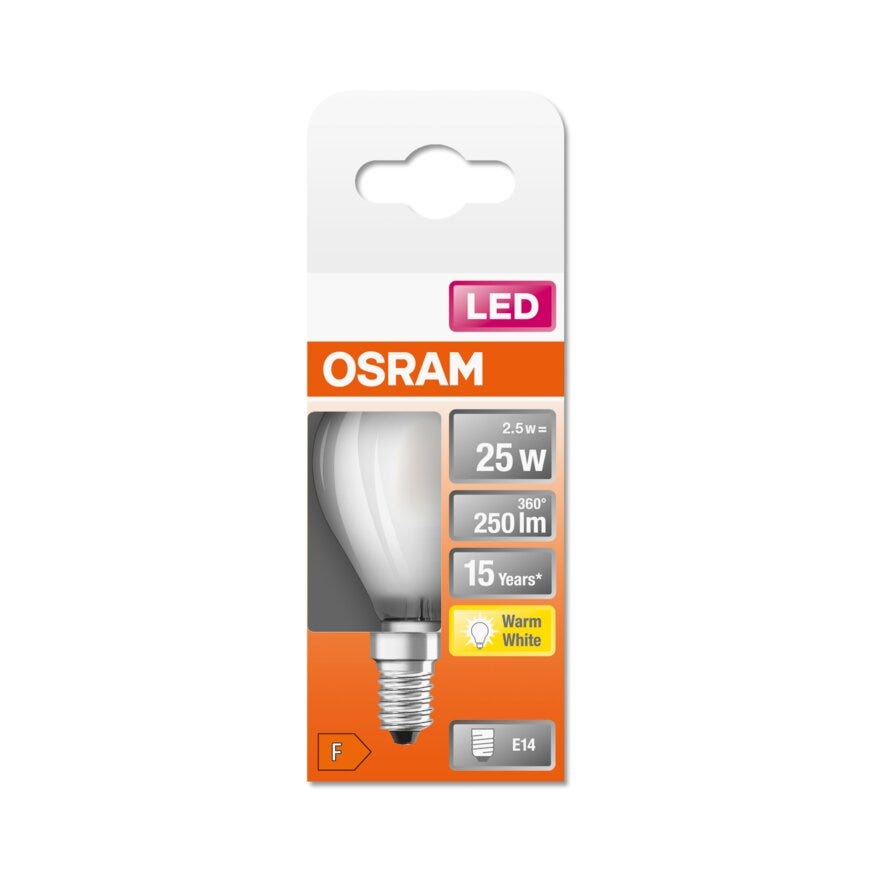 OSRAM LED lyspære i Hvit