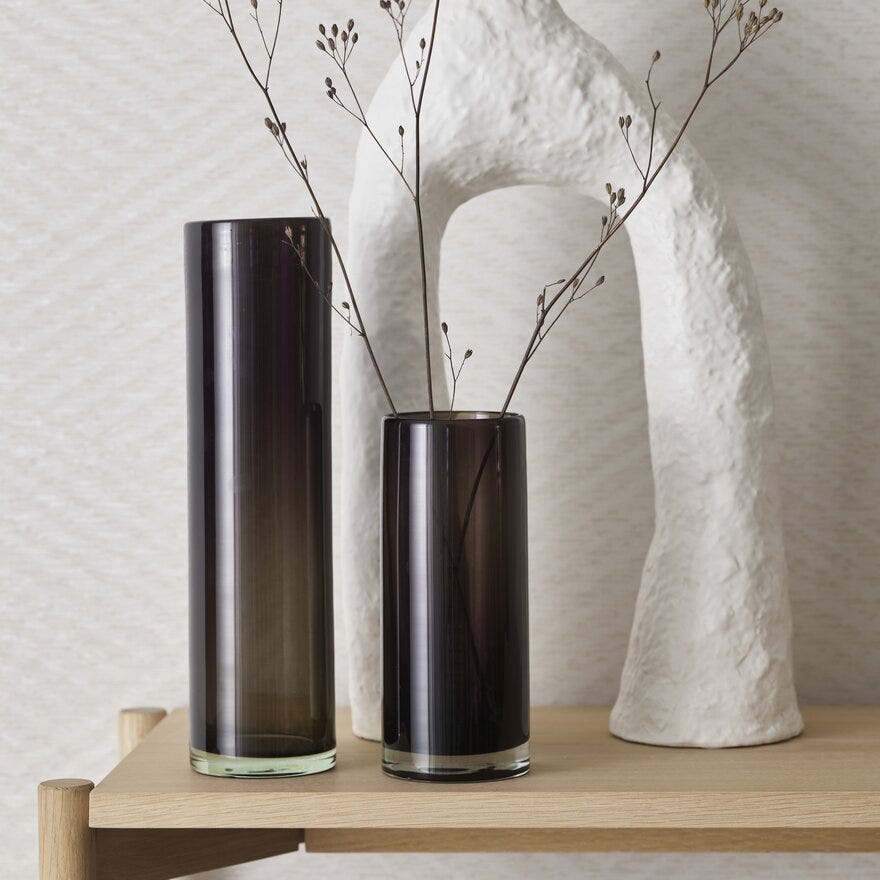 Sindig TILTS Vase H52 cm i Hvit