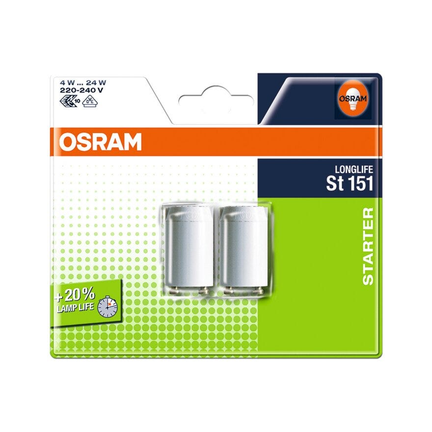 OSRAM Tenner til lysrør i Hvit