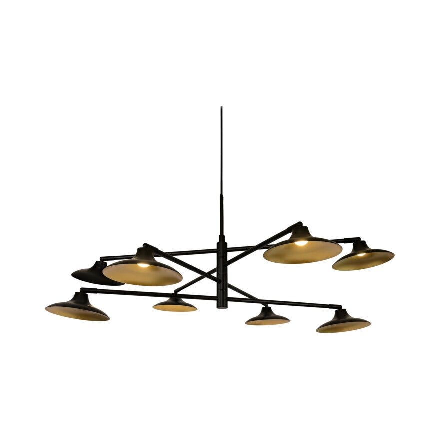 Aneta Lighting PELAGIA Taklampe Ø84 cm i Svart
