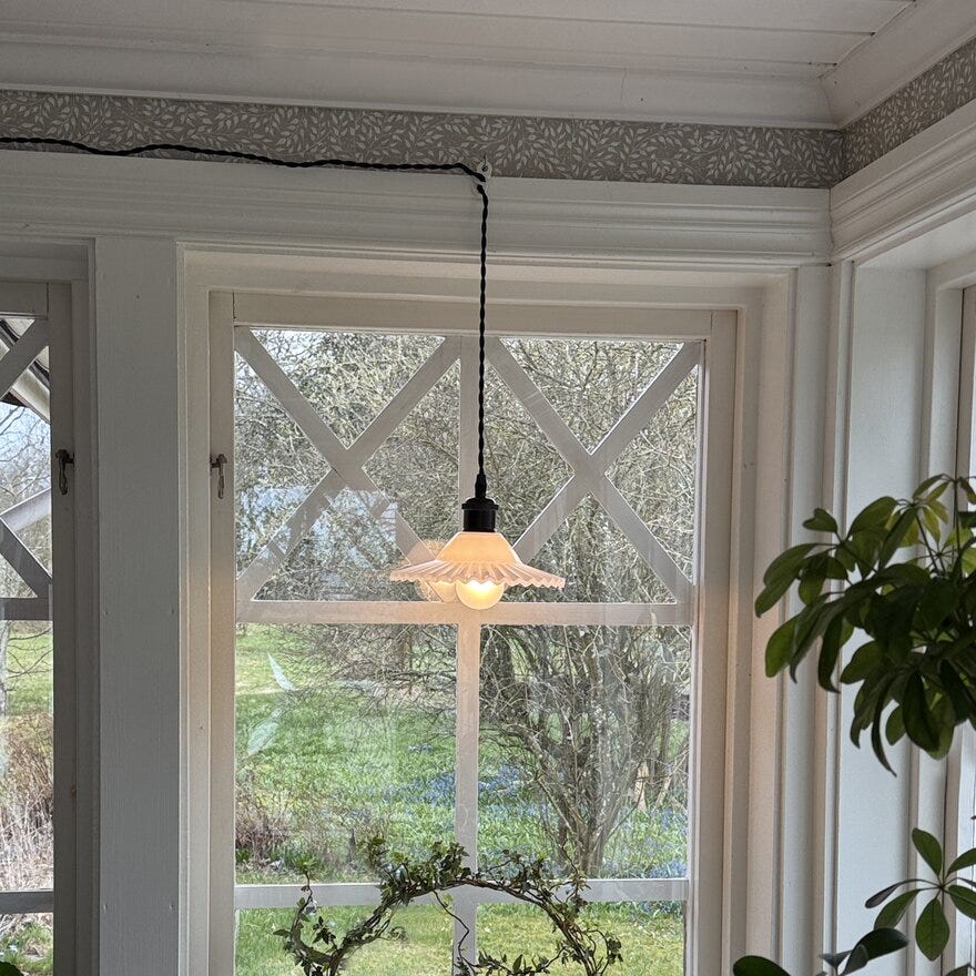 Aneta Lighting SILVIA Vinduspendel Ø21.5 cm i Svart
