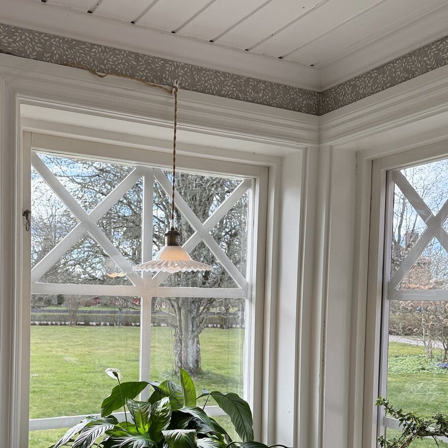 Aneta Lighting SILVIA Vinduspendel Ø21.5 cm i Gull