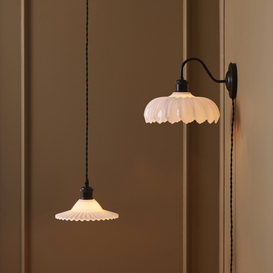 Aneta Lighting SILVIA Vinduspendel Ø21.5 cm i Svart