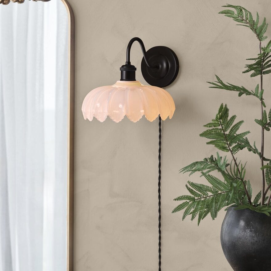 Aneta Lighting SOFIA Vegglampe H24.5 cm i Svart