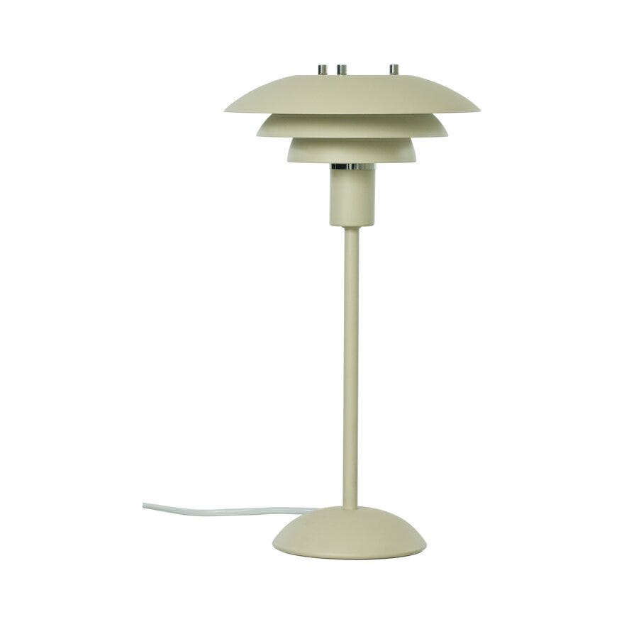 Aneta Lighting VALENCIA Bordlampe H37 cm i Beige/natur