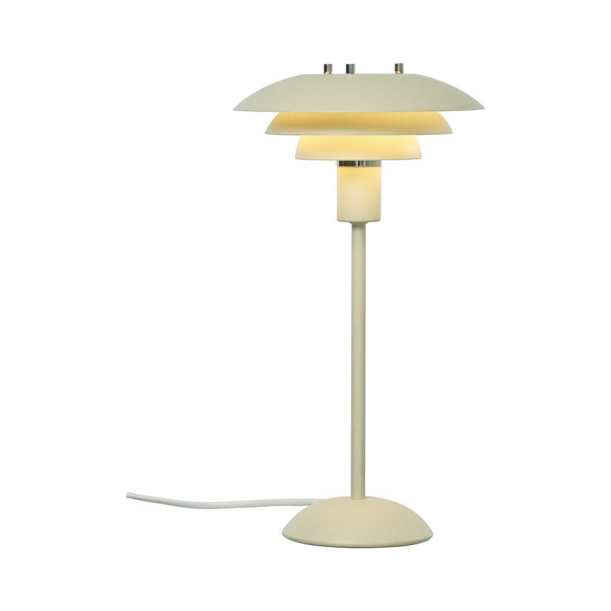 Aneta Lighting VALENCIA Bordlampe H37 cm i Beige/natur