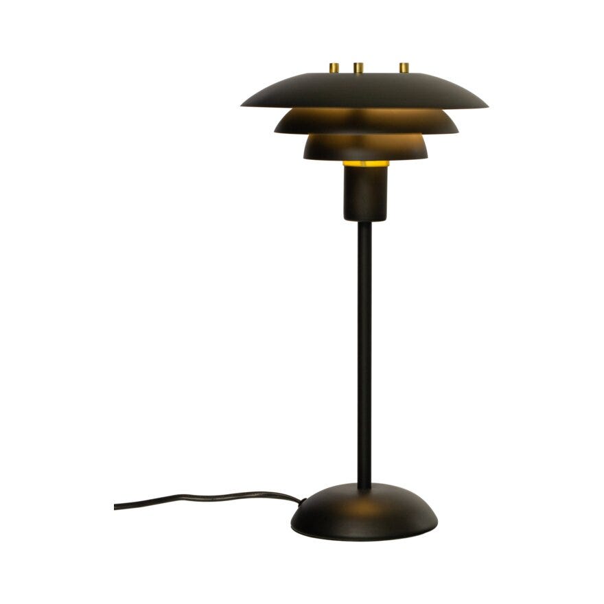 Aneta Lighting VALENCIA Bordlampe H37 cm i Svart