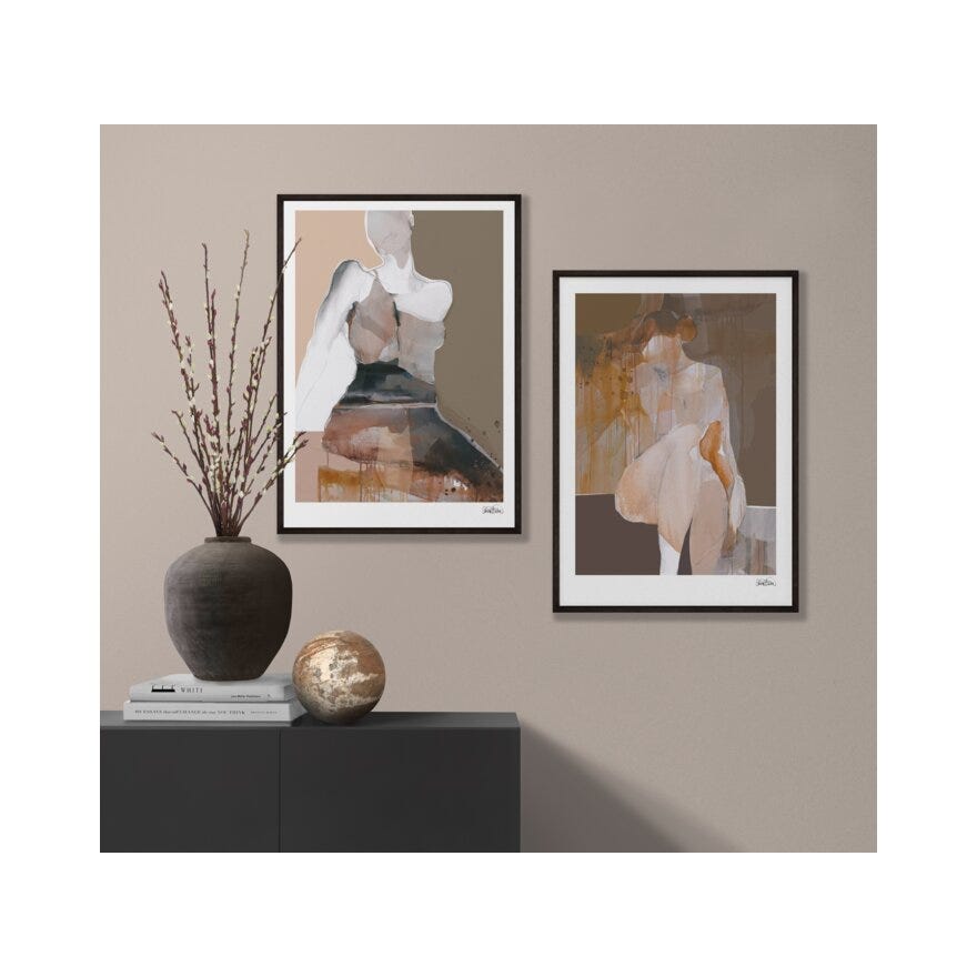 Anna Bülow ANNA BÜLOW Kunsttrykk 50x70 cm i Beige/natur designet av Anna Bülow
