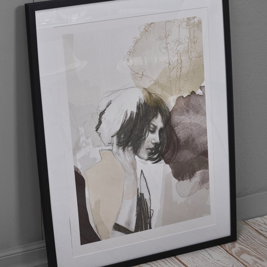 Anna Bülow ANNA BÜLOW Kunsttrykk 50x70 cm i Beige/natur designet av Anna Bülow