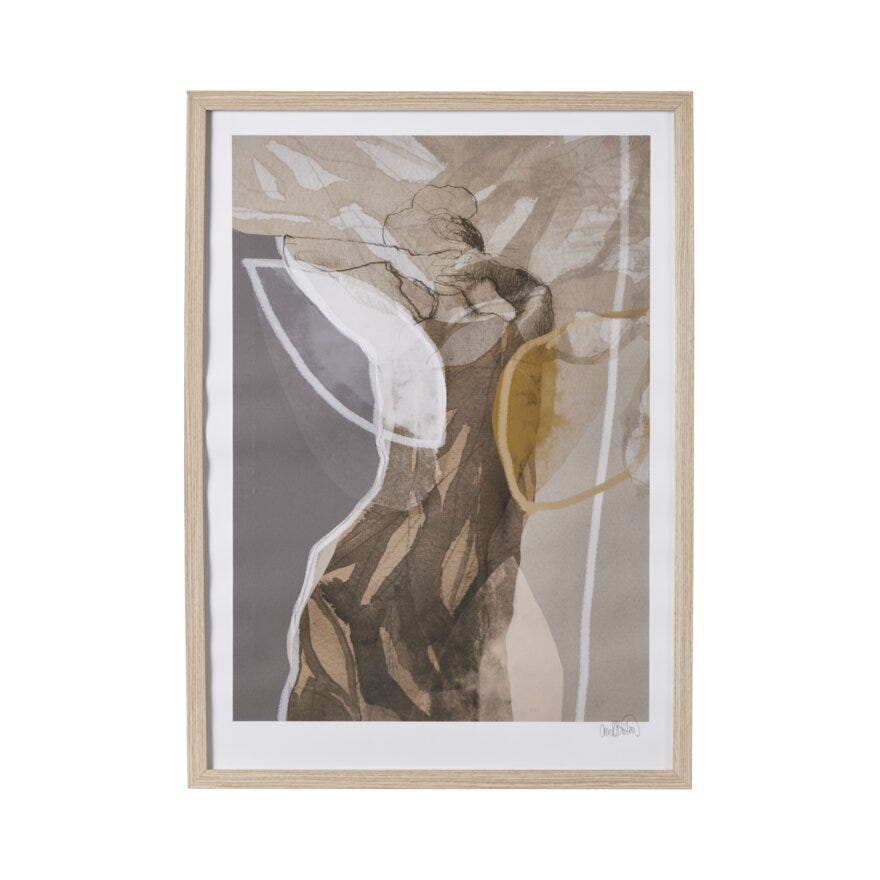 Anna Bülow ANNA BÜLOW Kunsttrykk 50x70 cm i Beige/natur designet av Anna Bülow