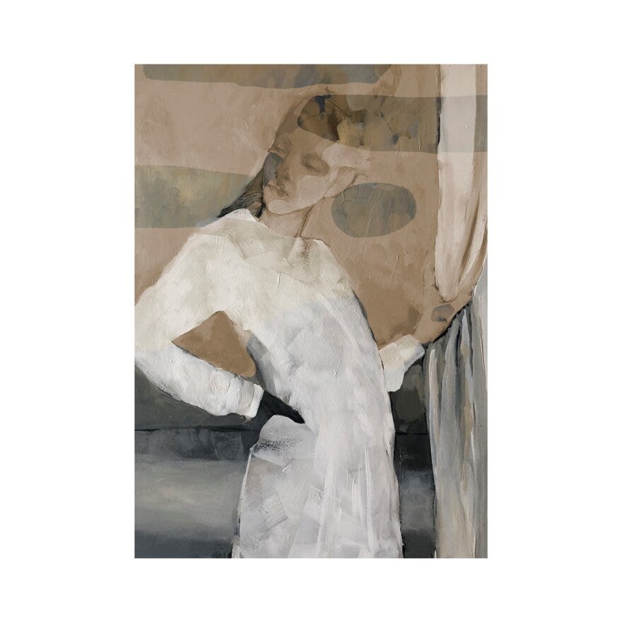 Anna Bülow ANNA BÜLOW Kunsttrykk 50x70 cm i Beige/natur designet av Anna Bülow