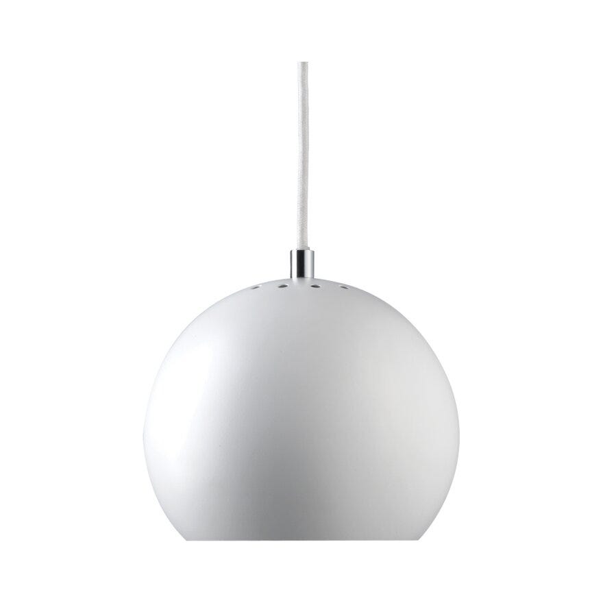 Frandsen BALL Takpendel Ø18 cm i Hvit