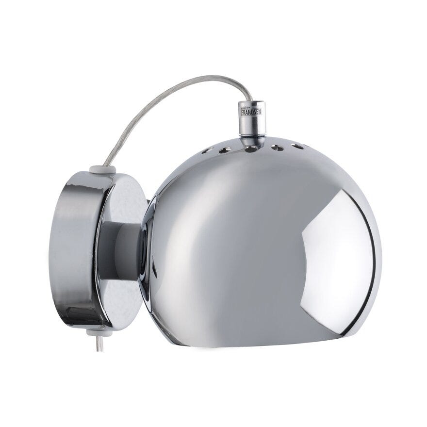 Frandsen BALL Vegglampe Ø12 cm i Grå