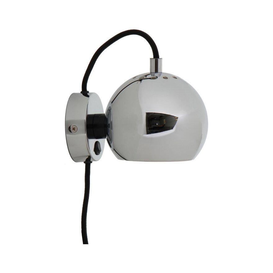Frandsen BALL Vegglampe Ø12 cm i Grå