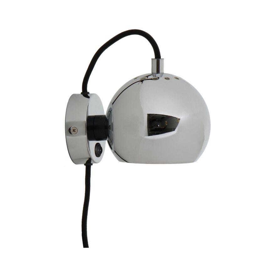 Frandsen BALL Vegglampe Ø12 cm i Grå