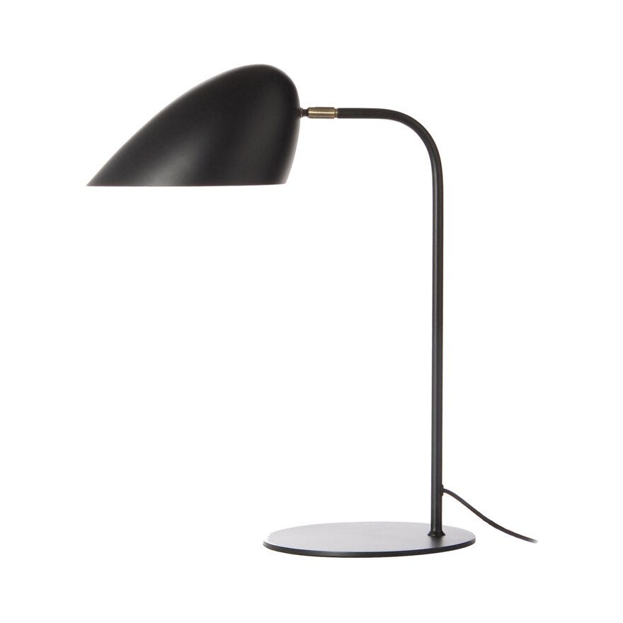 Frandsen HITCHCOCK Bordlampe H50 cm i Svart
