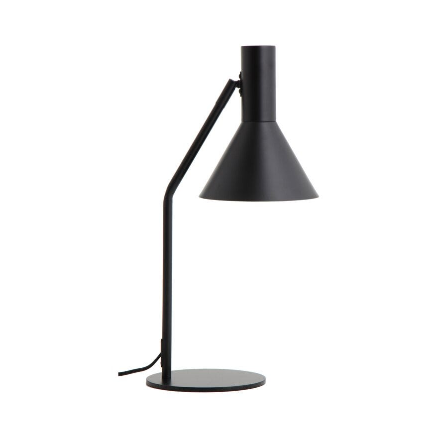 Frandsen LYSS Bordlampe H50 cm i Svart