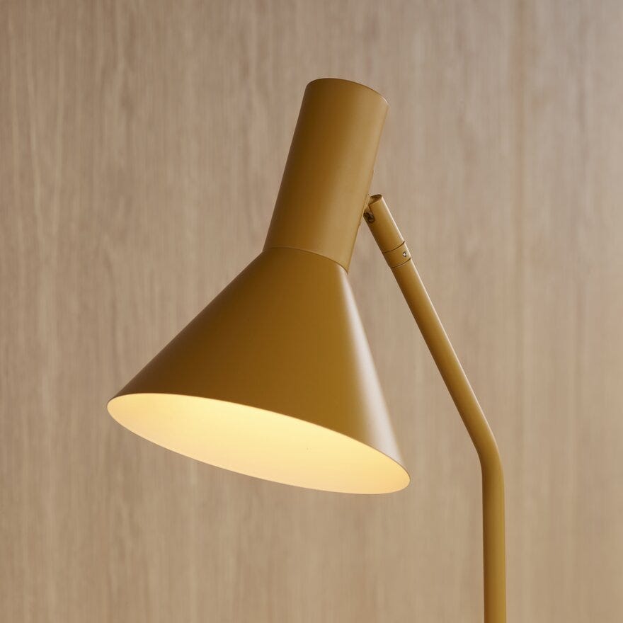 Frandsen LYSS Gulvlampe H150 cm i Gul