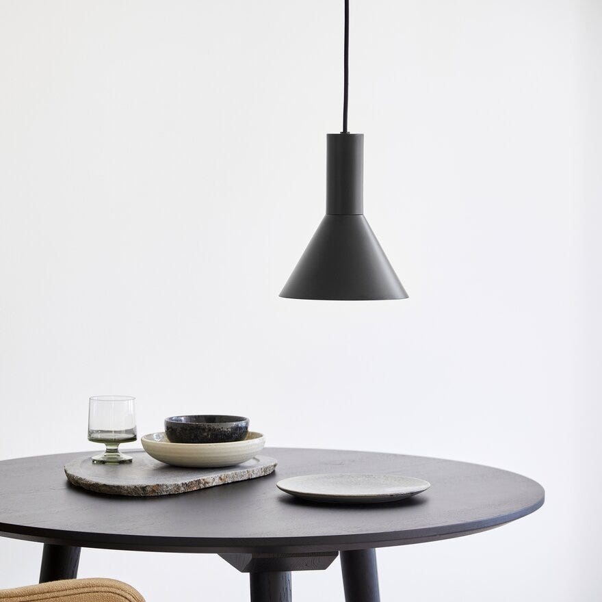 Frandsen LYSS Takpendel H23 cm i Svart