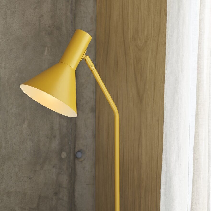 Frandsen LYSS Gulvlampe H150 cm i Gul
