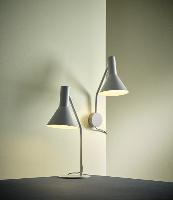 Frandsen LYSS Vegglampe H42 cm i Grå