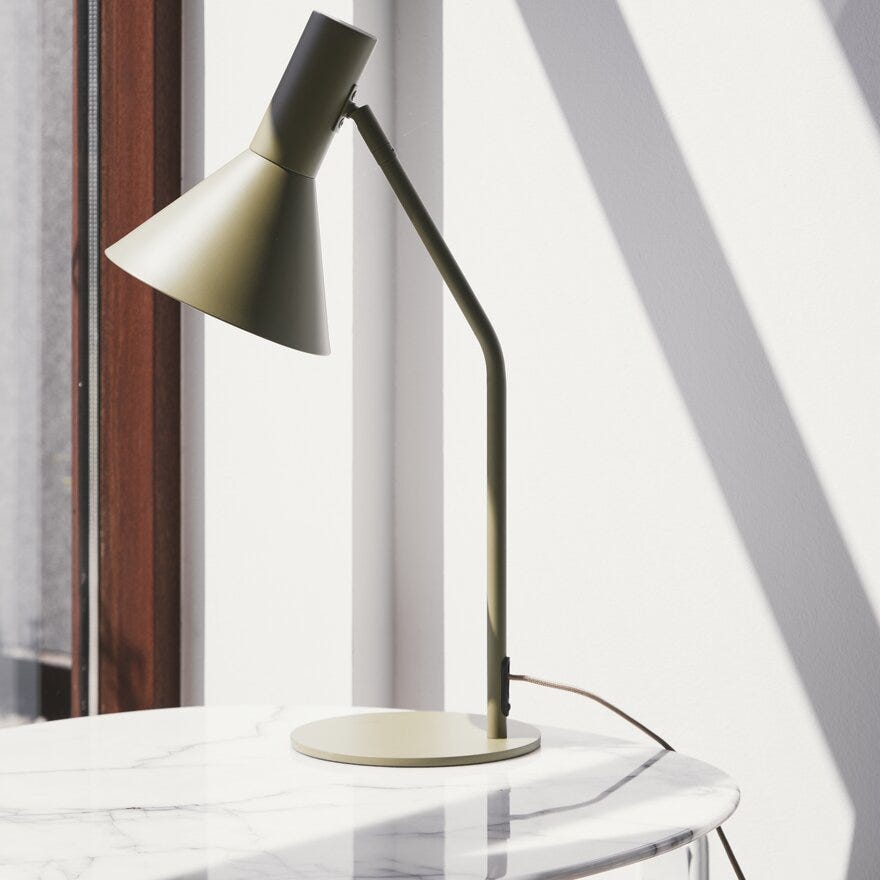 Frandsen LYSS Bordlampe H50 cm i Grønn