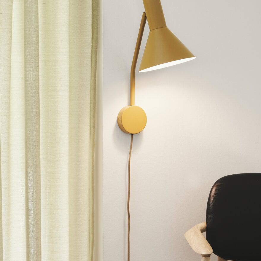 Frandsen LYSS Vegglampe H42 cm i Gul