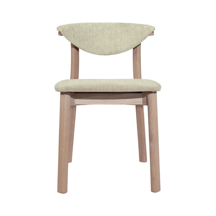 GITTE Spisestol i Beige/natur
