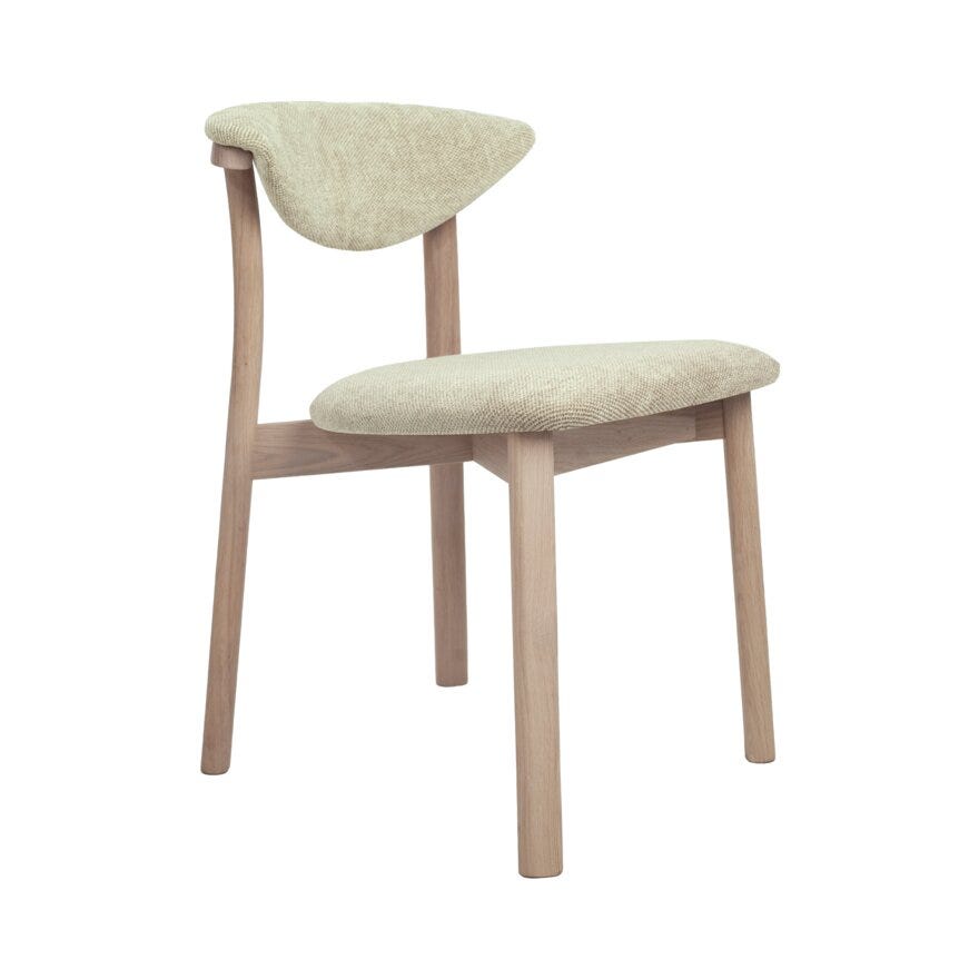 GITTE Spisestol i Beige/natur