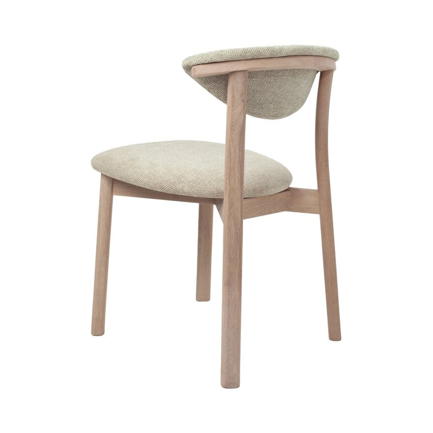 GITTE Spisestol i Beige/natur